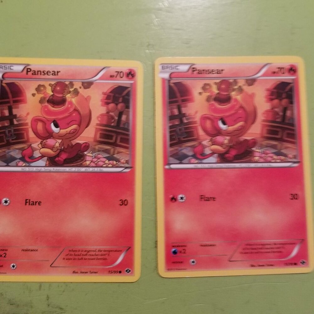 Pokemon® Card Lot 002 Cards PANSEAR Pokemon Black & White Next Destinies (15/99)